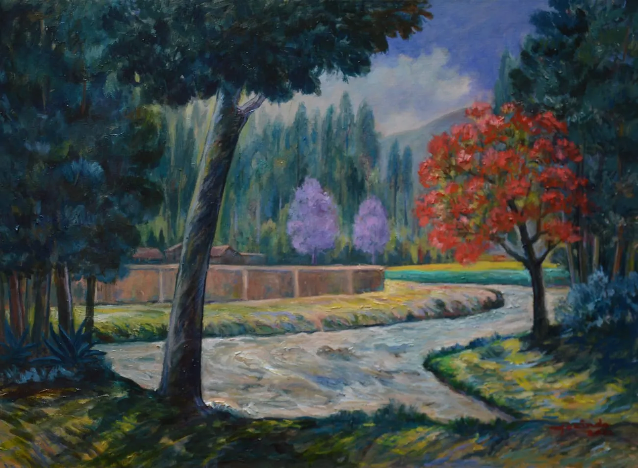 Pisonay en río Chumbao